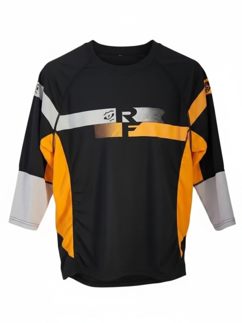 RACE FACE Indy Jersey  3/4 sleeve mountain bike orange and black